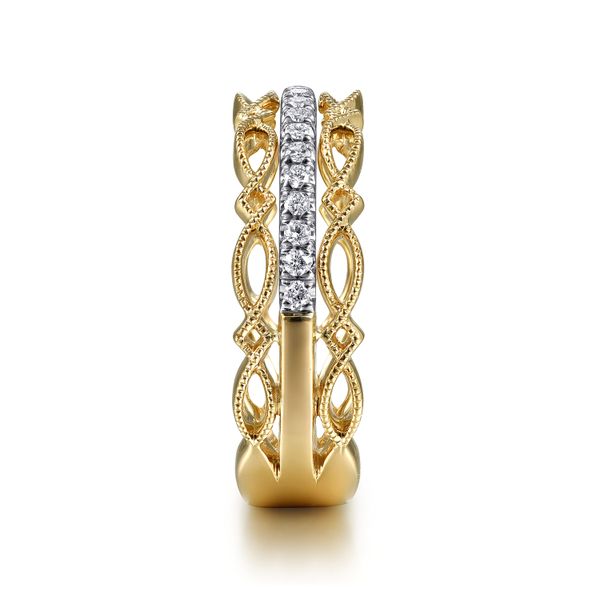Diamond Stackable Ring Image 4 Flora Gems Decatur, IL
