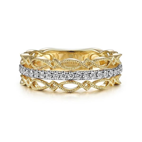 Diamond Stackable Ring Flora Gems Decatur, IL