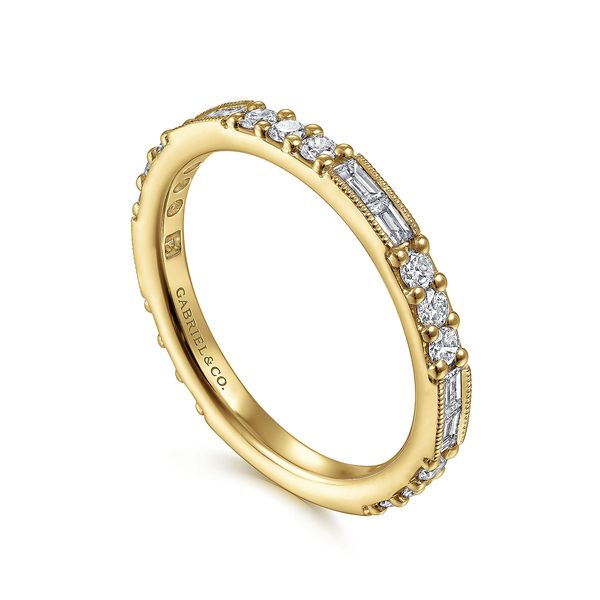 Diamond Stackable Ring Flora Gems Decatur, IL