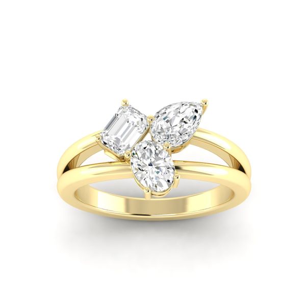 Lab Grown Diamond Ring Image 5 Flora Gems Decatur, IL
