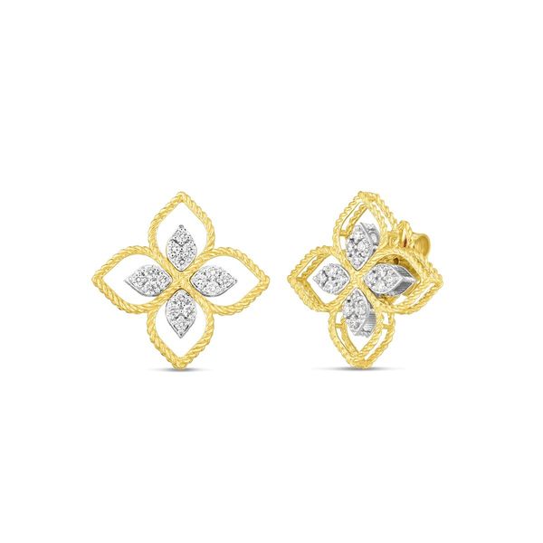 Roberto Coin Diamond Earrings Flora Gems Decatur, IL