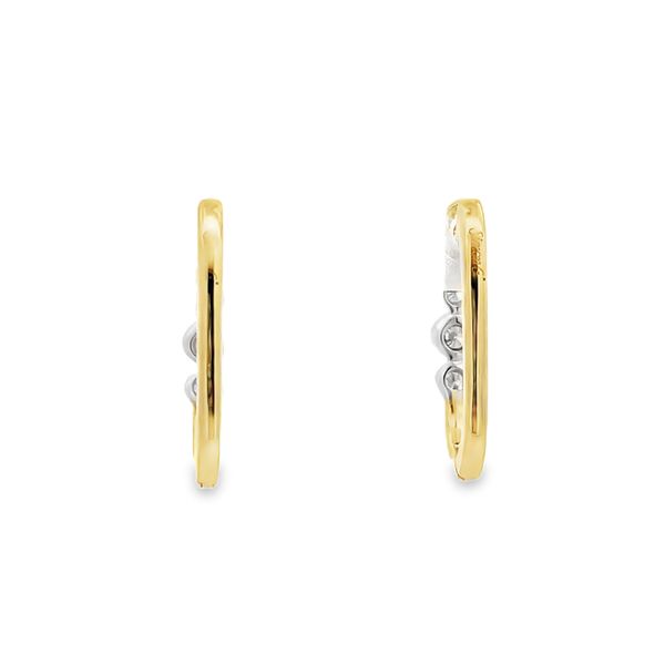 Simon G. Diamond Earrings Image 3 Flora Gems Decatur, IL