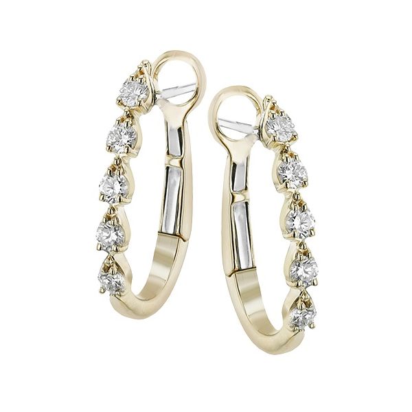 Simon G. Diamond Earrings Flora Gems Decatur, IL