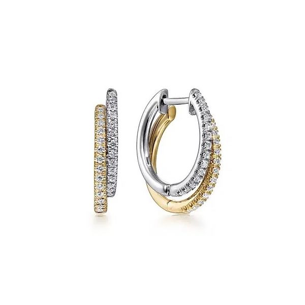 Diamond Hoop Earrings Flora Gems Decatur, IL