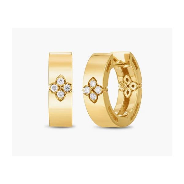 Roberto Coin Diamond Earrings Flora Gems Decatur, IL