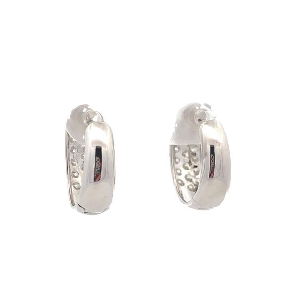 Diamond Earrings Image 3 Flora Gems Decatur, IL