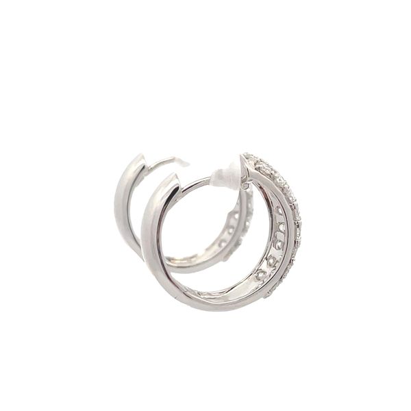 Diamond Earrings Image 4 Flora Gems Decatur, IL