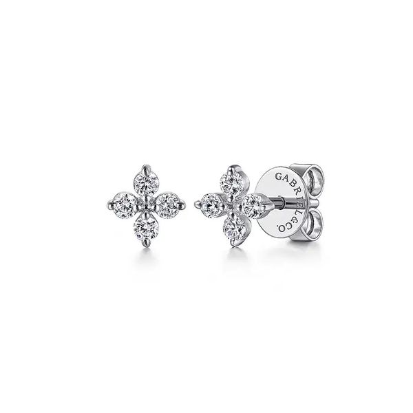 Diamond Earrings Flora Gems Decatur, IL