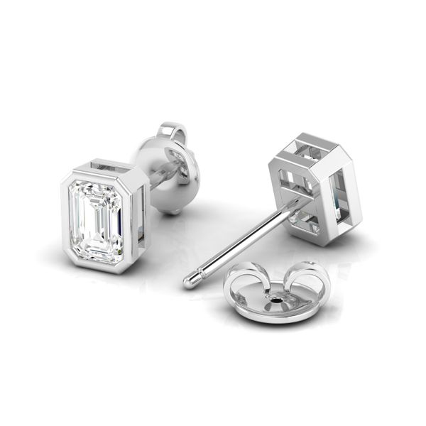 Lab Grown Diamond Earrings Flora Gems Decatur, IL