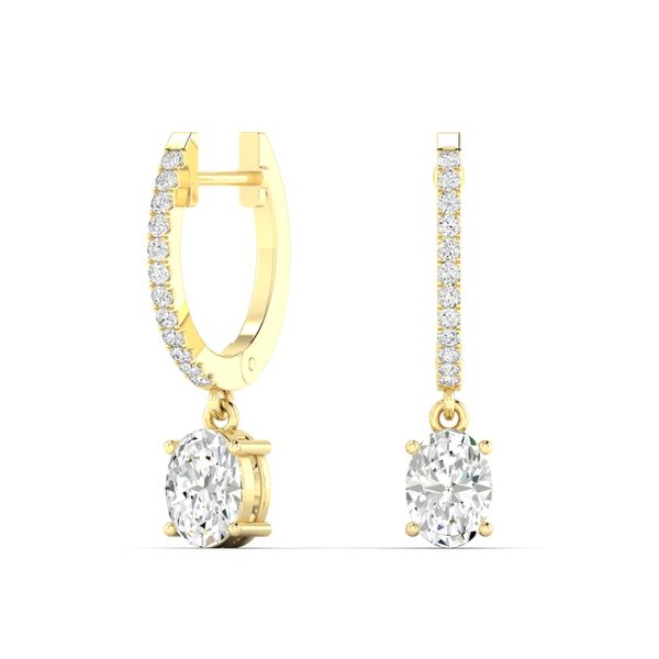 Lab Grown Diamond Earrings Flora Gems Decatur, IL
