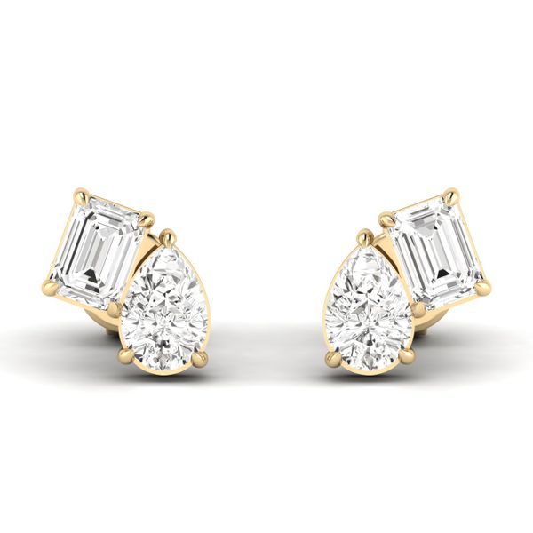 Lab Grown Diamond Earrings Flora Gems Decatur, IL