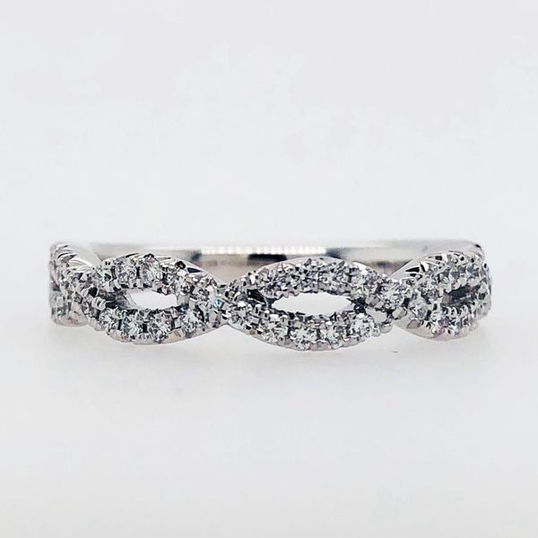Diamond Stackable Band Flora Gems Decatur, IL