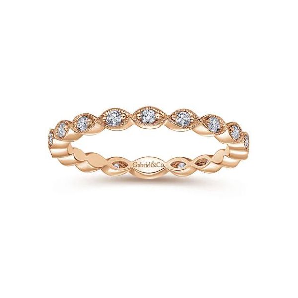 Diamond Stackable Band Flora Gems Decatur, IL