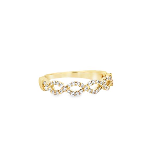 Diamond Stackable Ring Flora Gems Decatur, IL