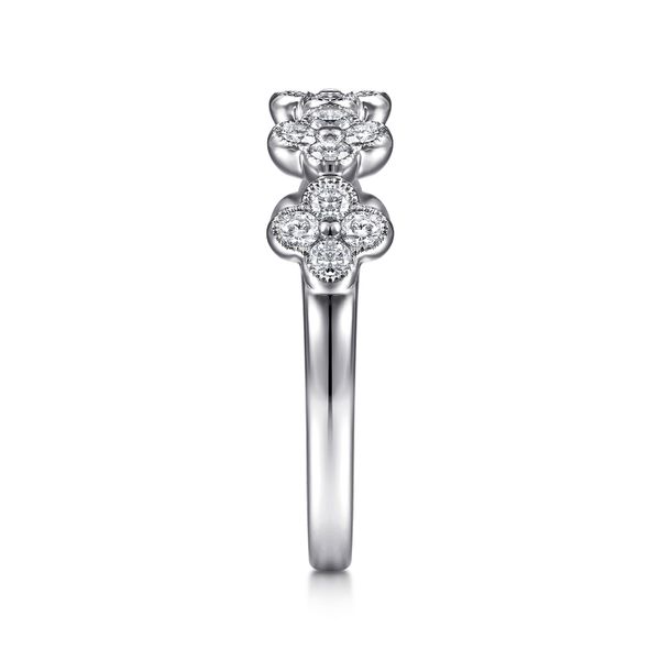 Diamond Stackable Ring Image 4 Flora Gems Decatur, IL