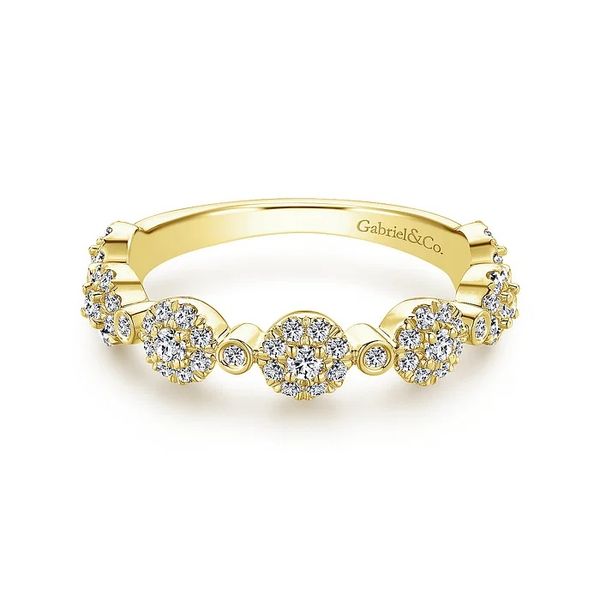 Diamond Stackable Ring Image 3 Flora Gems Decatur, IL