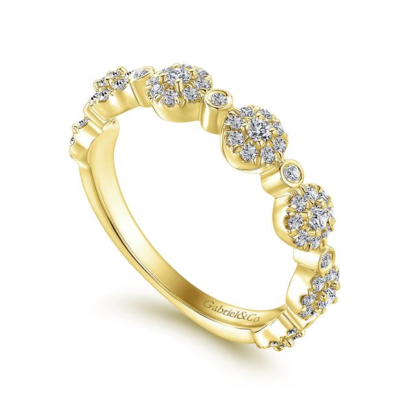 Diamond Stackable Ring Image 5 Flora Gems Decatur, IL