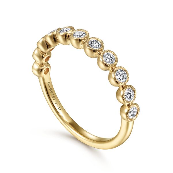 Diamond Stackable Ring Image 3 Flora Gems Decatur, IL
