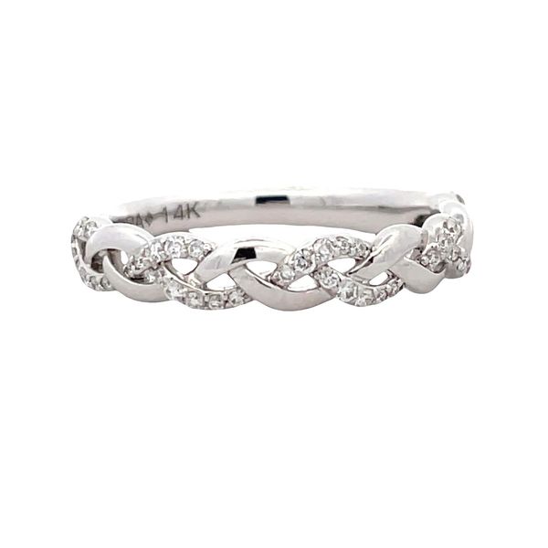 Diamond Stackable Ring Flora Gems Decatur, IL