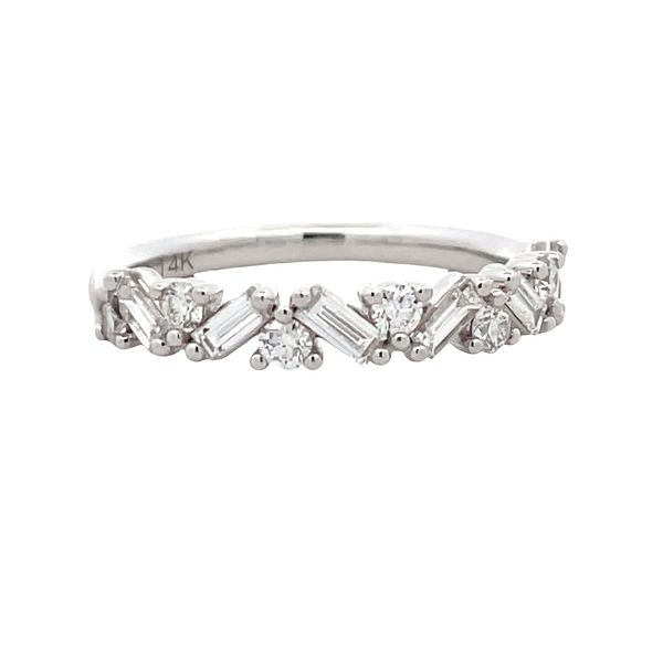Diamond Stackable Ring Flora Gems Decatur, IL