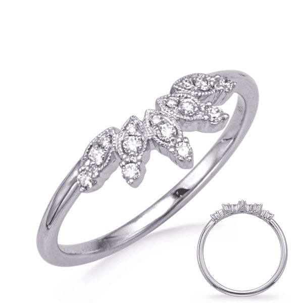 Diamond Stackable Ring Flora Gems Decatur, IL