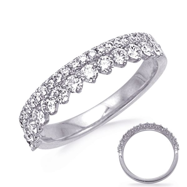 Diamond Stackable Ring Flora Gems Decatur, IL
