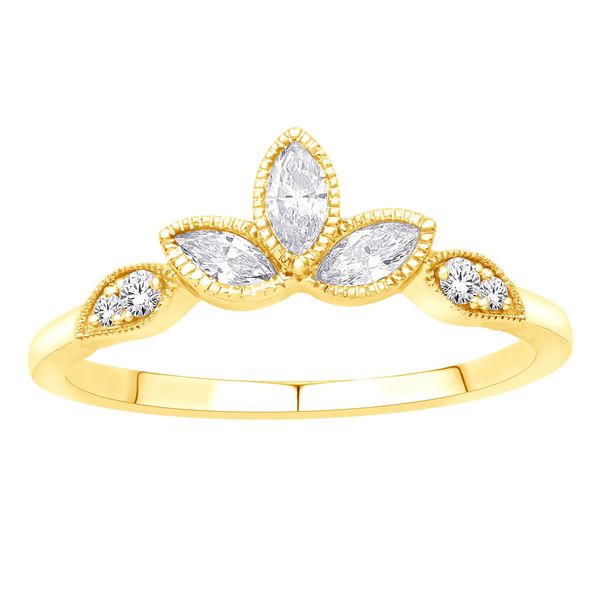 Diamond Stackable Ring Flora Gems Decatur, IL