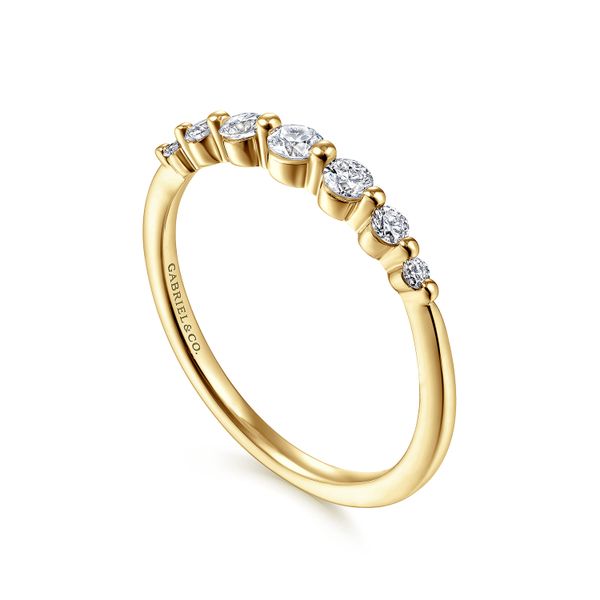 Diamond Stackable Ring Image 3 Flora Gems Decatur, IL
