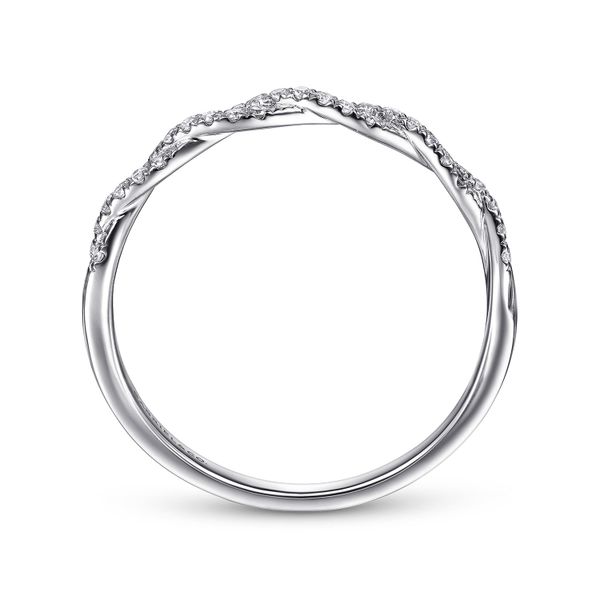 Diamond Stackable Ring Image 2 Flora Gems Decatur, IL