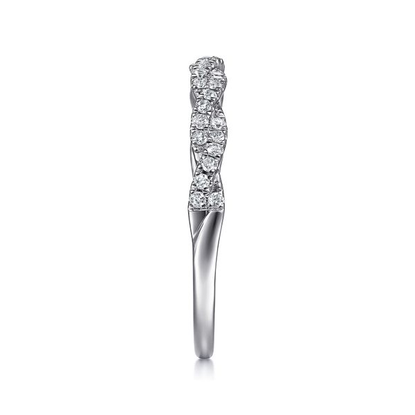 Diamond Stackable Ring Image 4 Flora Gems Decatur, IL