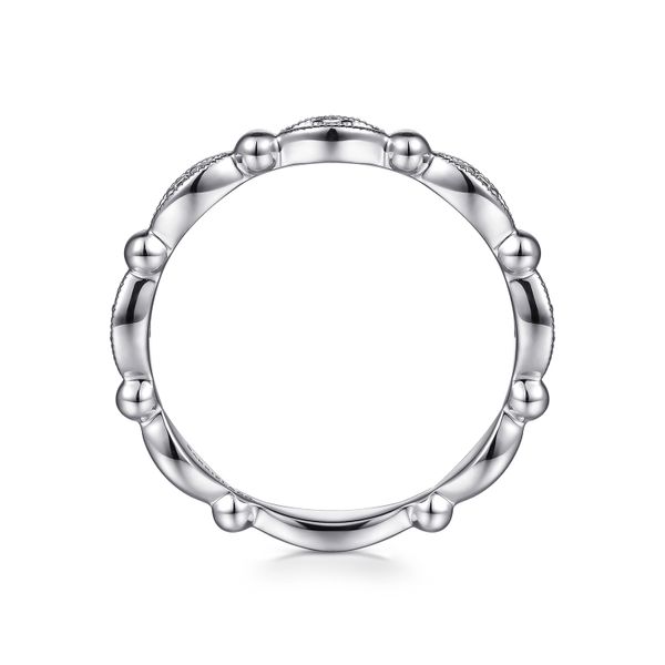 Diamond Stackable Ring Image 2 Flora Gems Decatur, IL