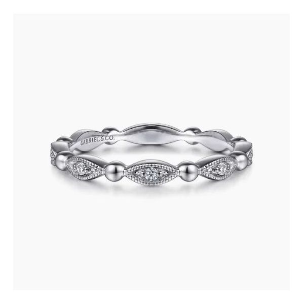 Diamond Stackable Ring Flora Gems Decatur, IL