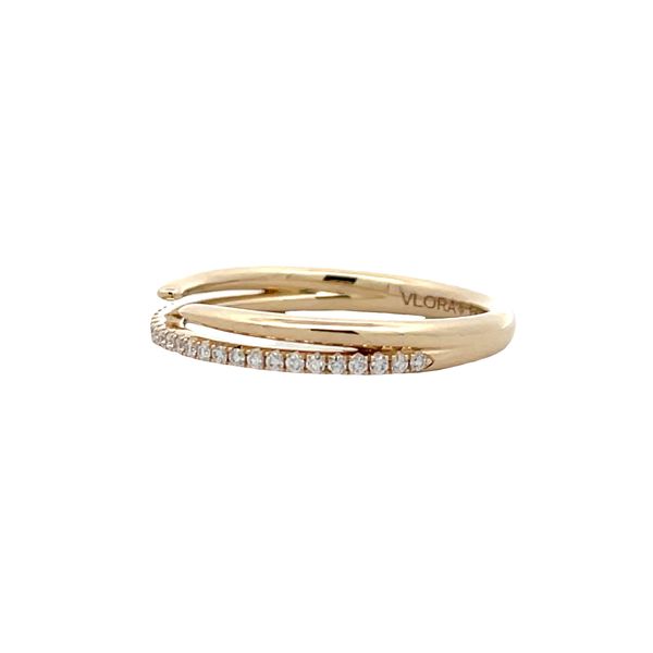 Diamond Stackable Ring Image 2 Flora Gems Decatur, IL