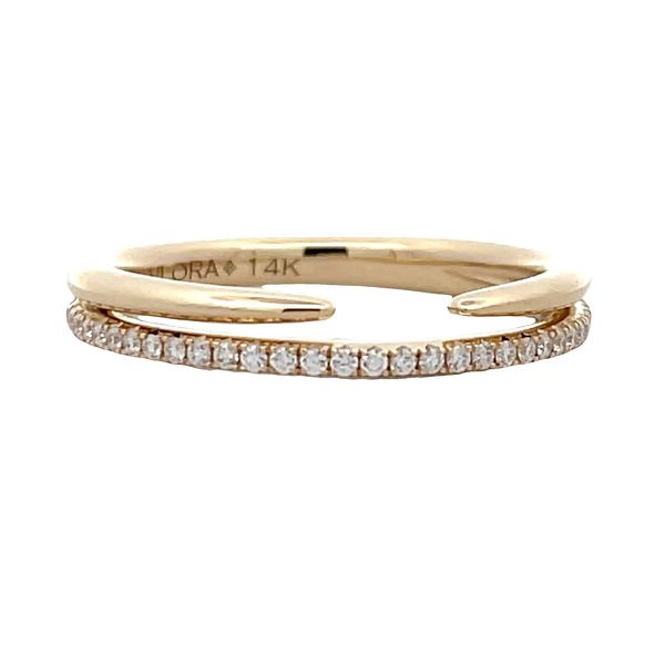 Diamond Stackable Ring Flora Gems Decatur, IL