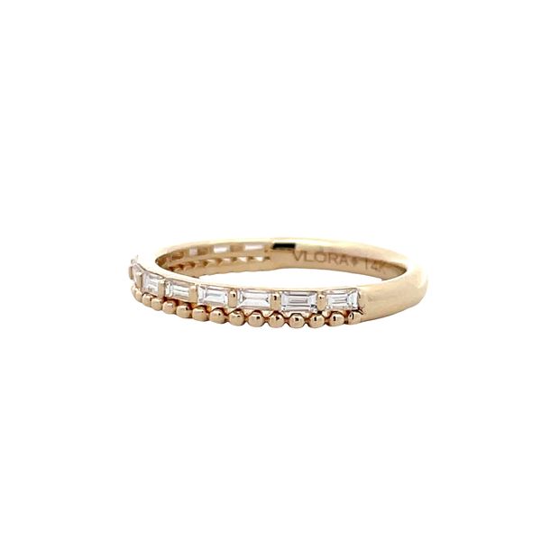 Diamond Stackable Ring Image 2 Flora Gems Decatur, IL