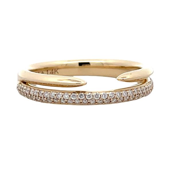 Diamond Stackable Ring Flora Gems Decatur, IL
