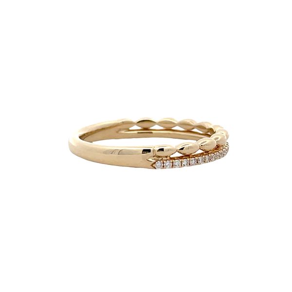 Diamond Stackable Ring Image 4 Flora Gems Decatur, IL