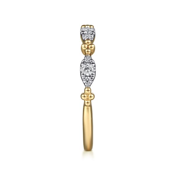 Diamond Stackable Ring Image 5 Flora Gems Decatur, IL
