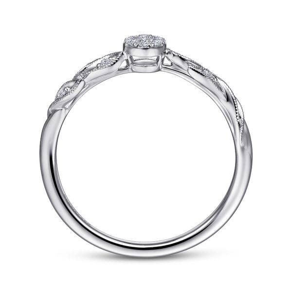 Diamond Stackable Ring Image 2 Flora Gems Decatur, IL