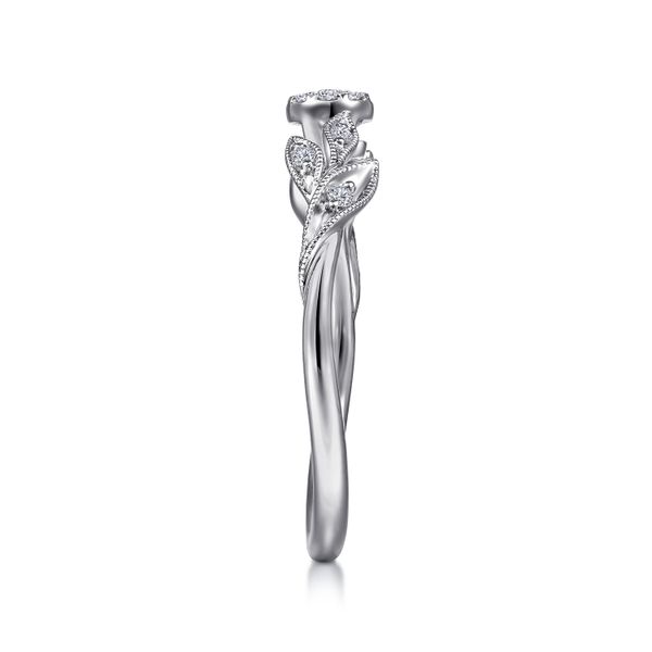 Diamond Stackable Ring Image 4 Flora Gems Decatur, IL