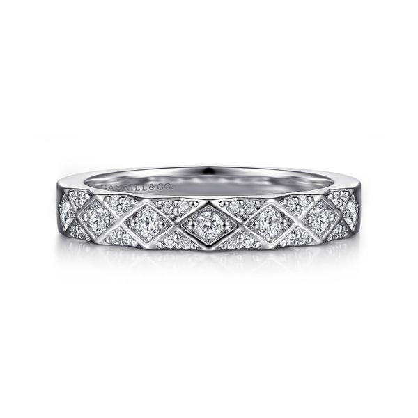Diamond Stackable Ring Flora Gems Decatur, IL