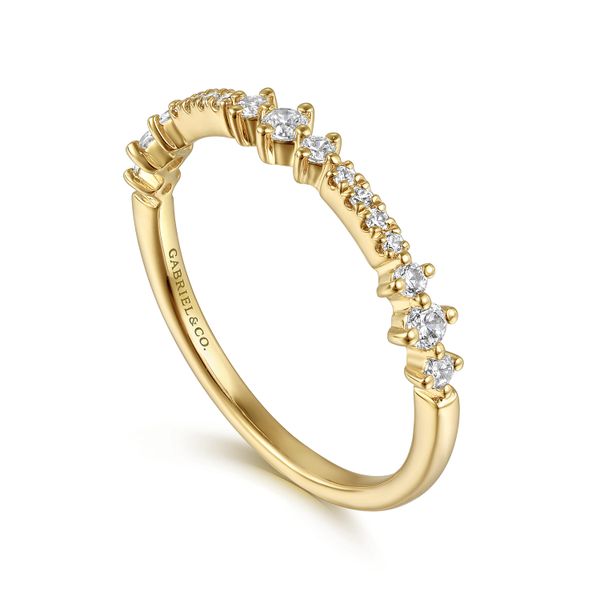 Diamond Stackable Ring Image 3 Flora Gems Decatur, IL