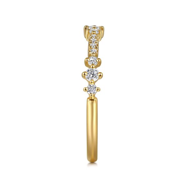 Diamond Stackable Ring Image 4 Flora Gems Decatur, IL