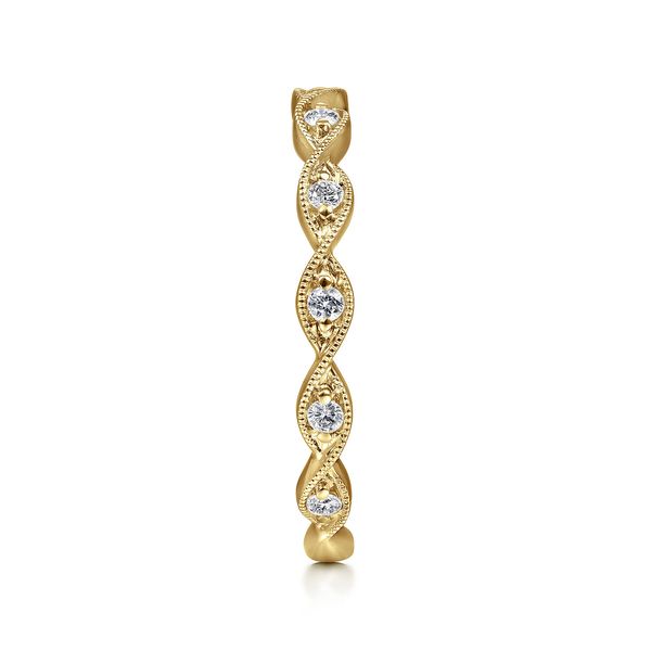 Diamond Stackable Ring Image 2 Flora Gems Decatur, IL