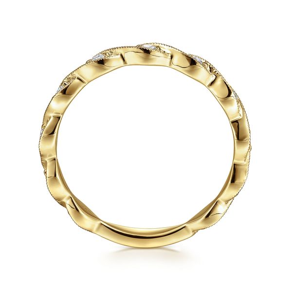 Diamond Stackable Ring Image 3 Flora Gems Decatur, IL