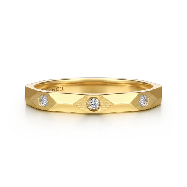 Diamond Stackable Ring Flora Gems Decatur, IL