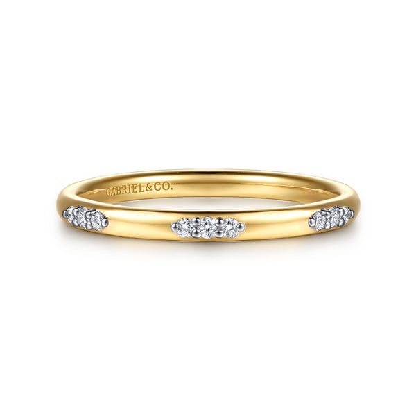 Diamond Stackable Ring Flora Gems Decatur, IL