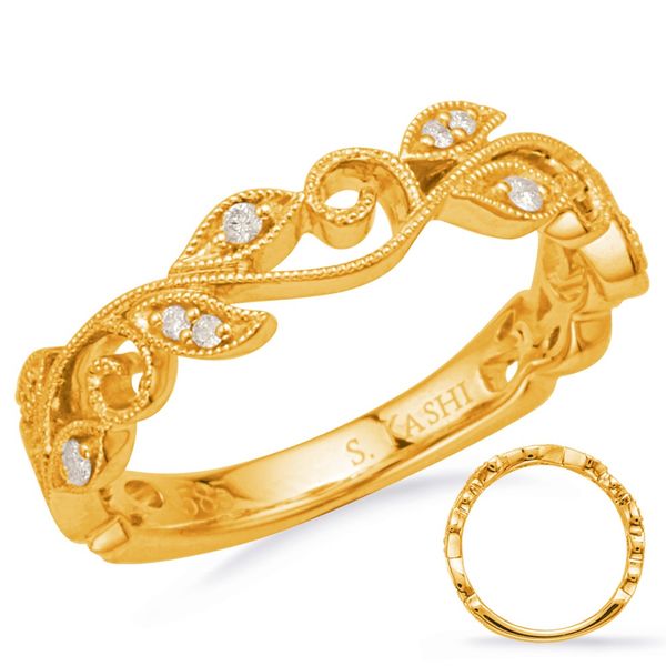 Diamond Stackable Ring Flora Gems Decatur, IL