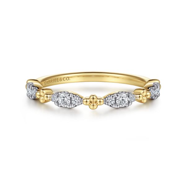 Diamond Stackable Ring Flora Gems Decatur, IL
