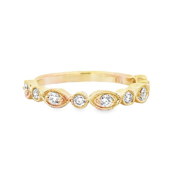 Diamond Stackable Ring Flora Gems Decatur, IL